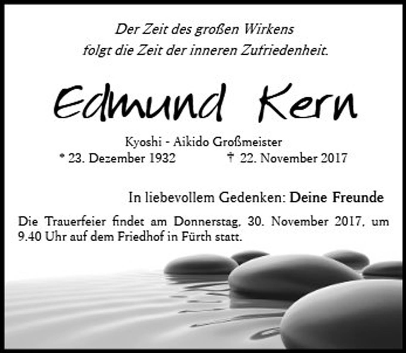 traueranzeige edmund